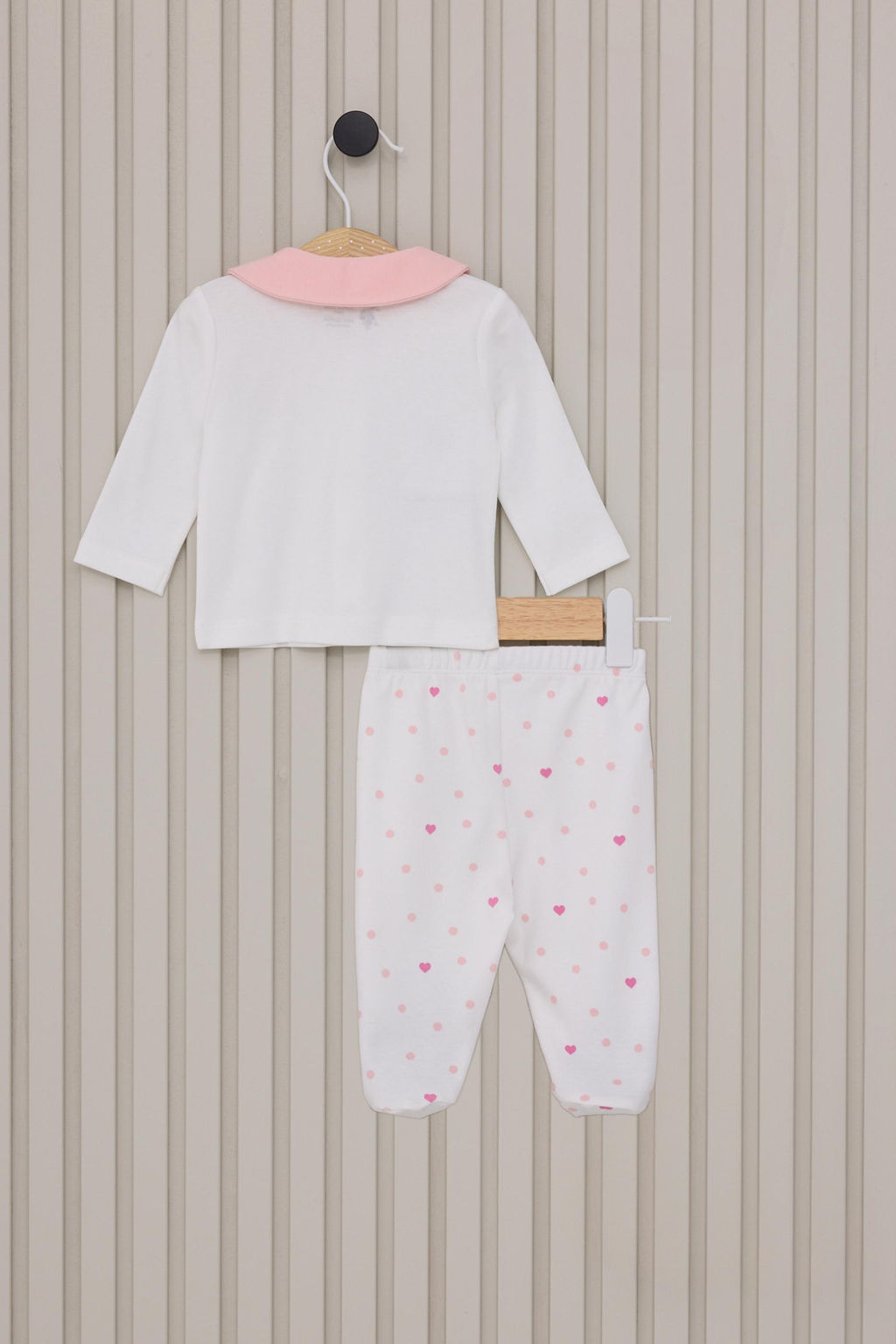 K_z Bebek Krem Pijama Tak_m_ Sepette S_rpriz _ndirim - U.s. polo assn фото 2