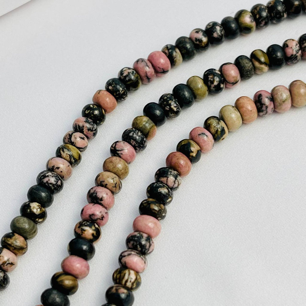 Бусины для украшений из Родонита