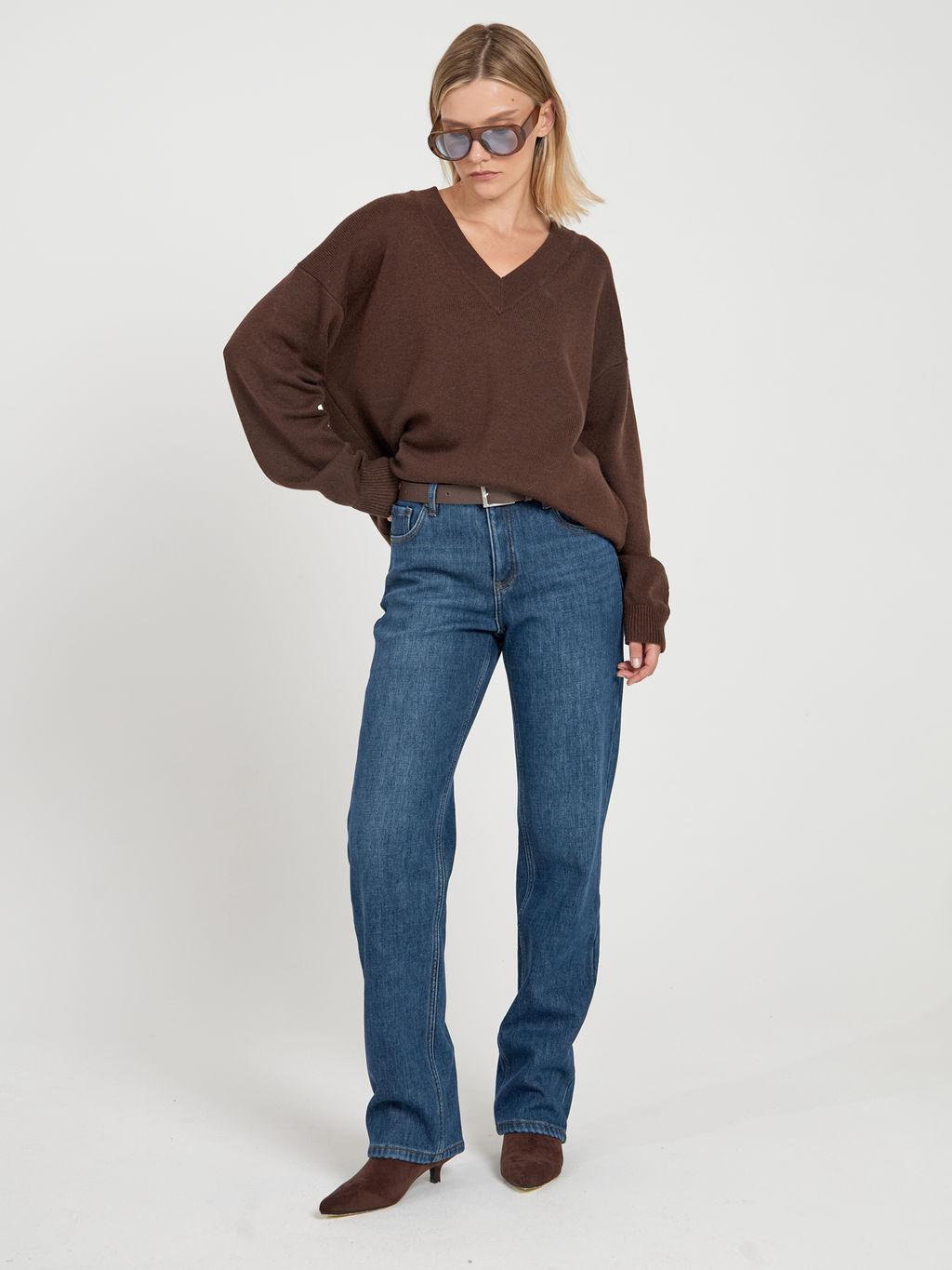 Женские Джинсы Утепленные STRAIGHT