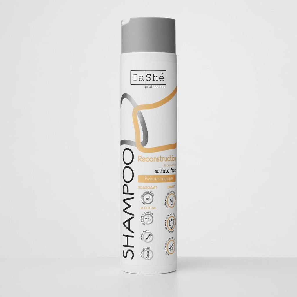 Tashe professional Шампунь для волос бессульфатный Reconstruction Реконструкция ( tsh 52 ) 300мл