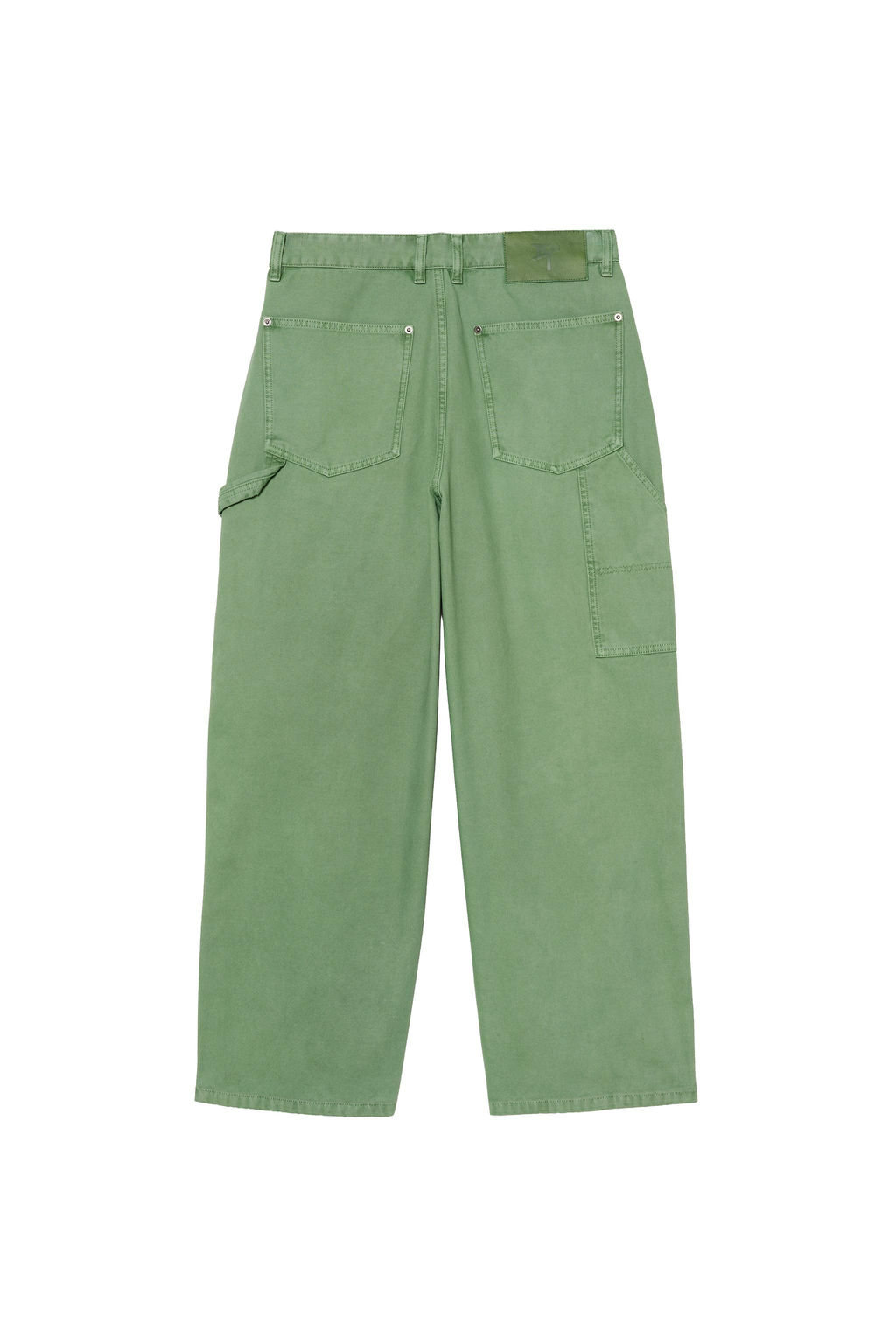 PANTAL?N RELAXED FIT BOLSILLO CARPINTERO / VERDE - Zara фото 4