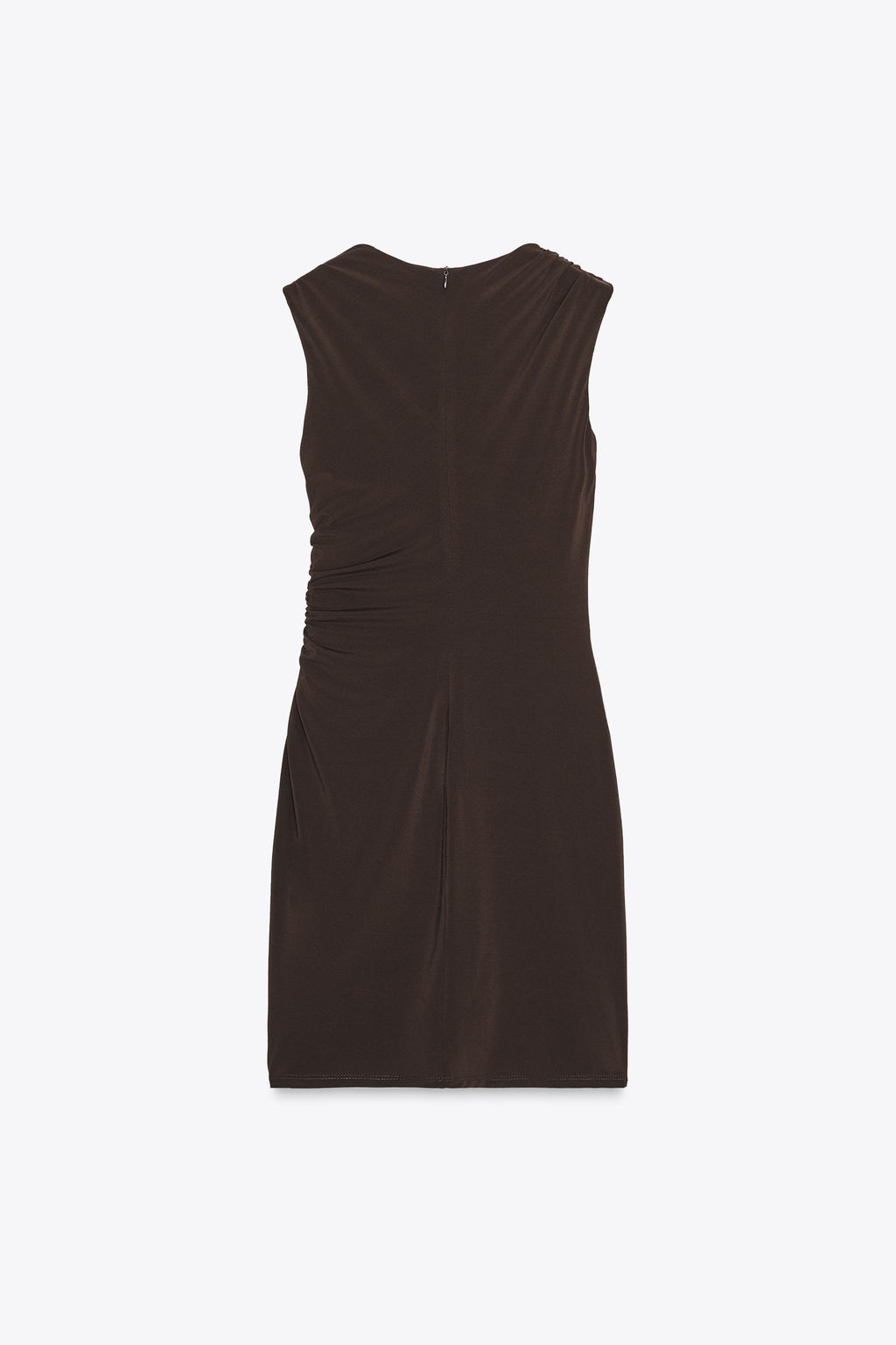 DRAPED SHORT DRESS - Zara фото 15