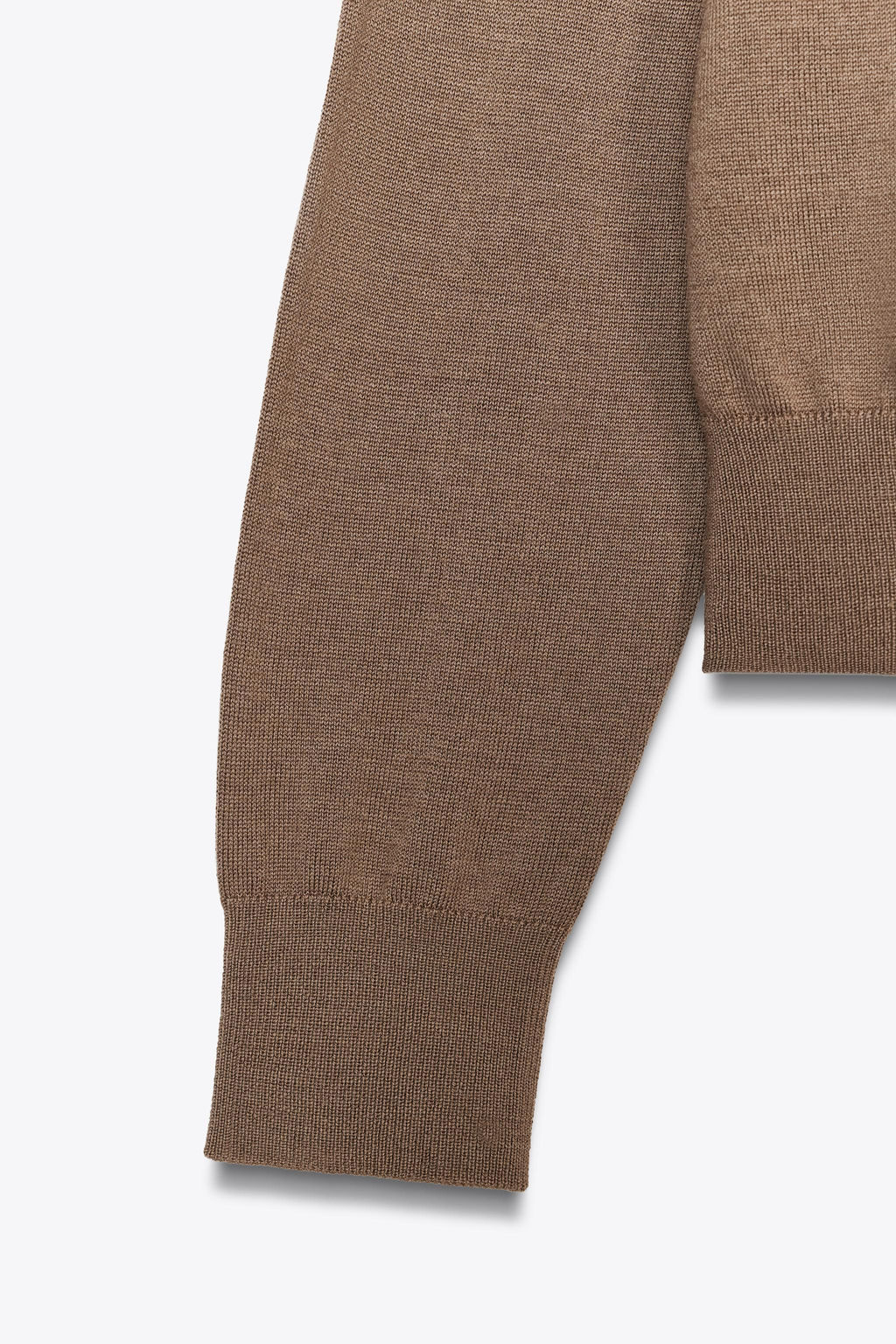 100% WOOL PLAIN KNIT SWEATER - Zara фото 7