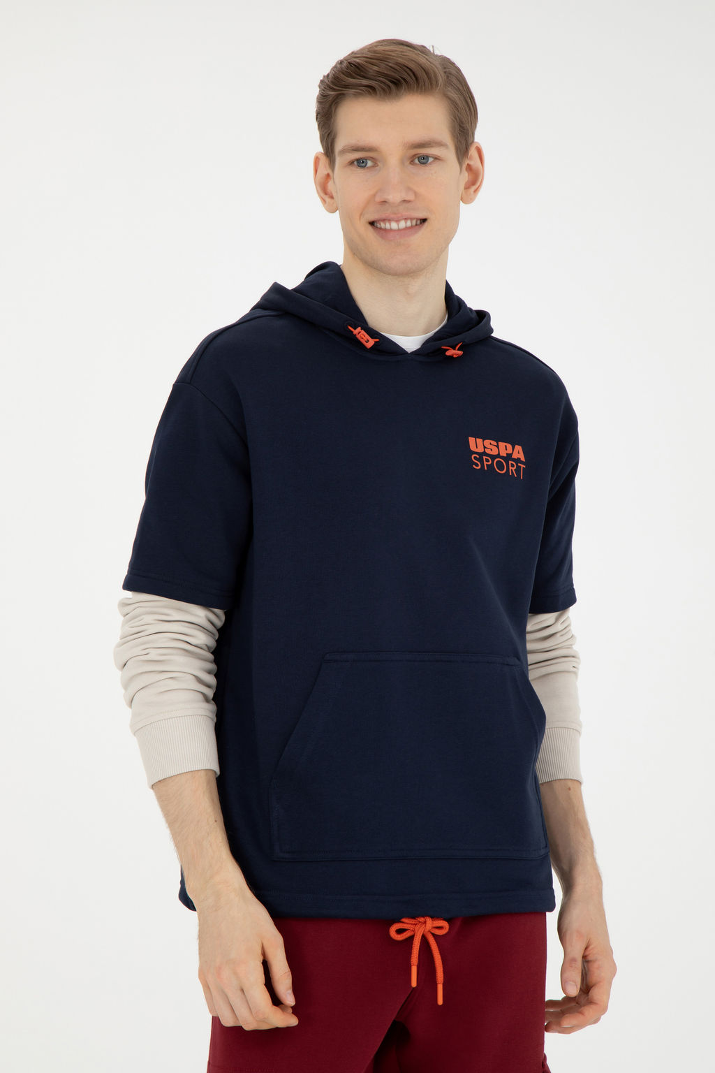 Мужской темно-синий свитшот - U.s. polo assn фото 10