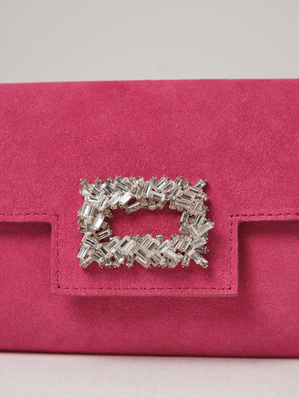 Клатч замшевый Deboro 31016 розовый