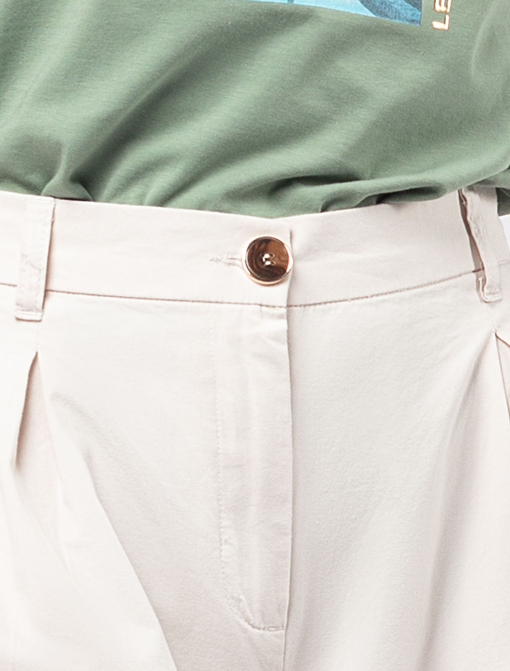 VILATTE / Кюлоты из 100% хлопка  фото 2