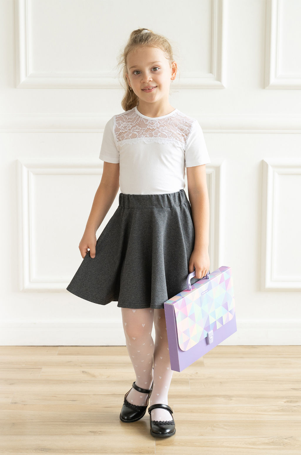 Джемпер детский белый Д-252 (122-128, 64)