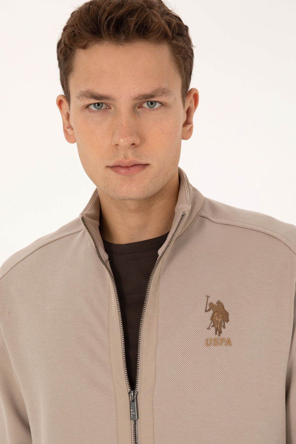 Erkek Koyu Bej _rme H_rka - U.s. polo assn фото 9