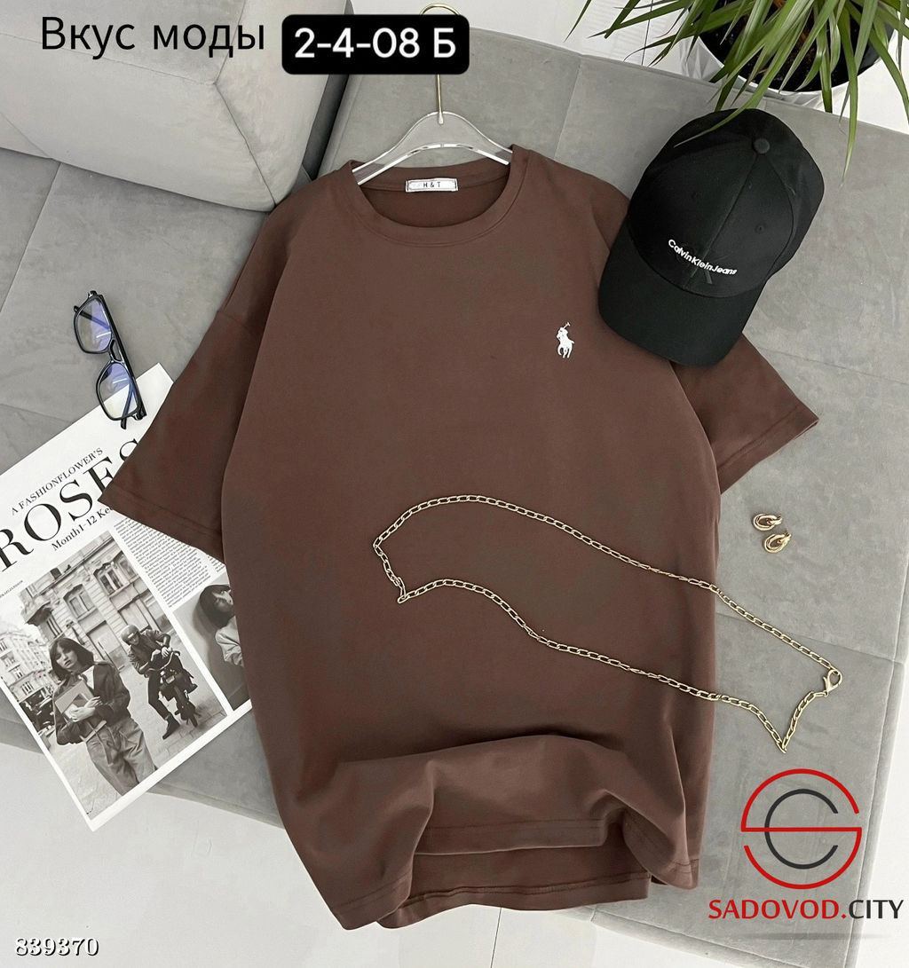 Футболка женская из хлопка - Bruno фото 2