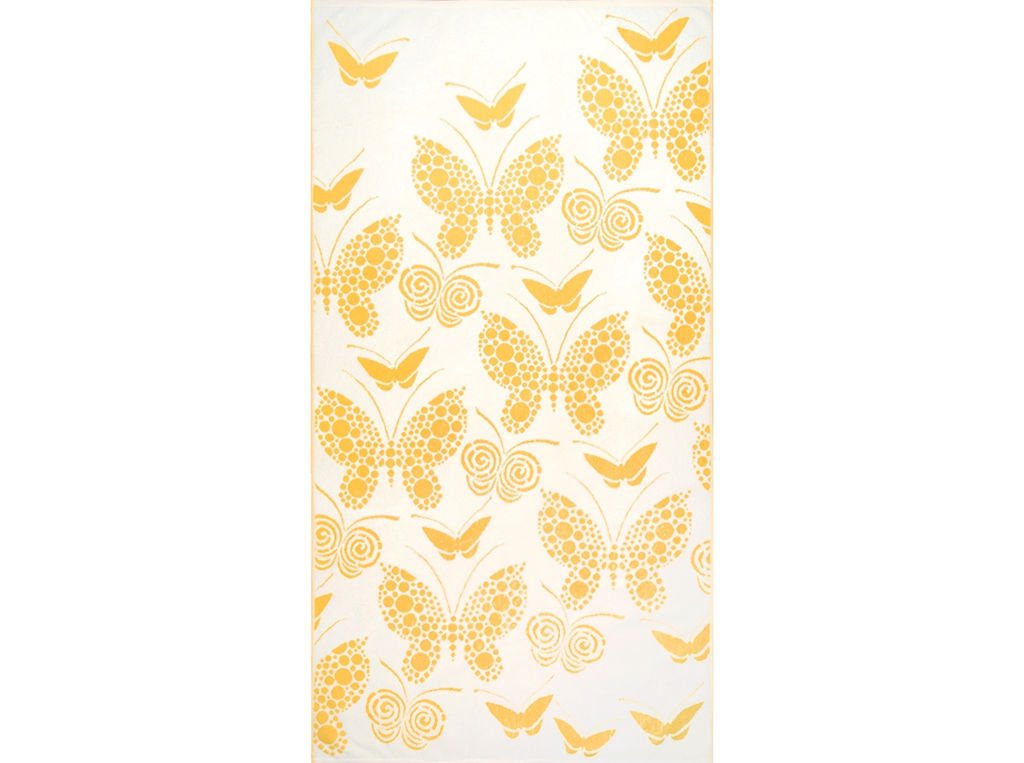 Полотенце махровое 6с102.413ж1 Беляночка(т.желтый3) 81х160см