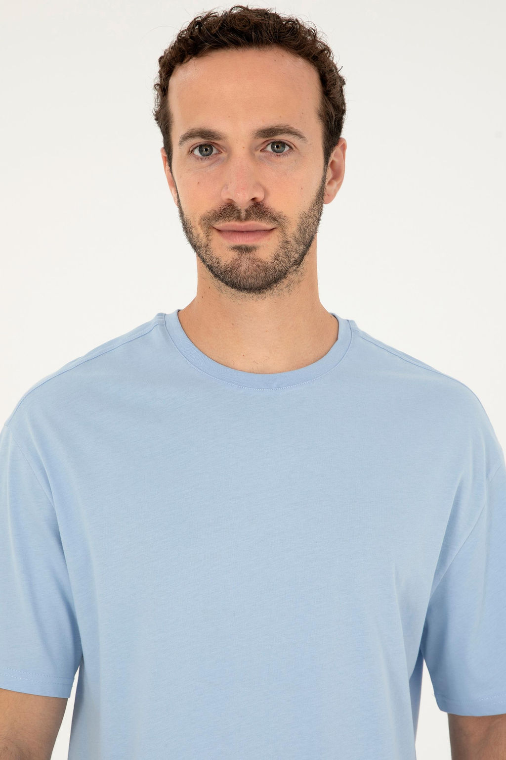 Мужская голубая футболка Неожиданная скидка в корзине - U.s. polo assn фото 2