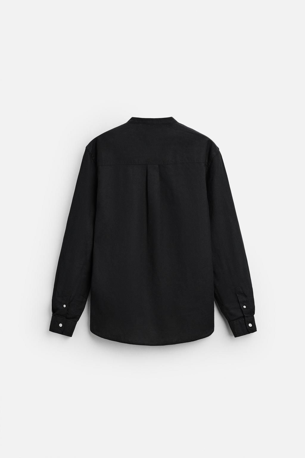COTTON - LINEN SHIRT - Zara фото 14