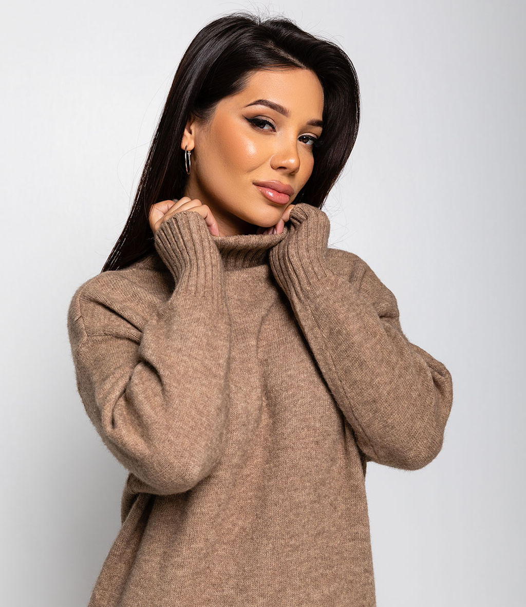 Платье #КТ22353, бежевый - Dommod фото 6