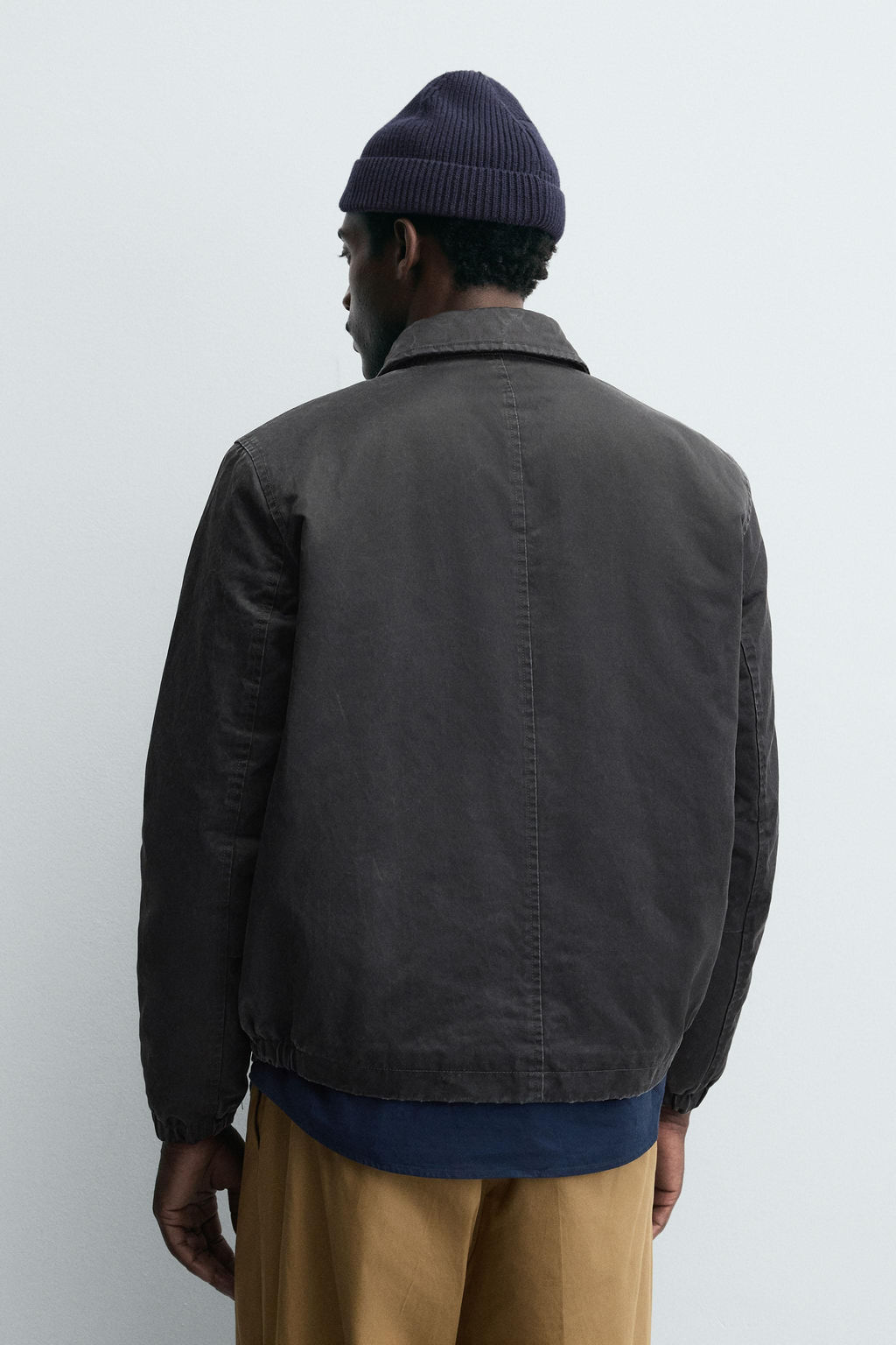 WAXED FINISH JACKET - Zara фото 3