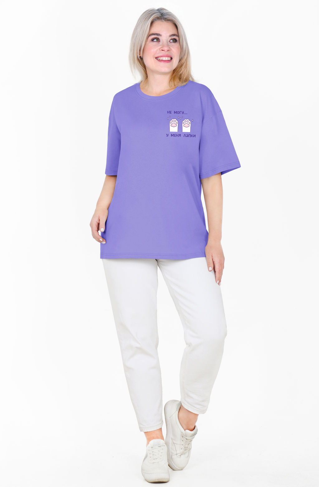 Футболка Эйла Ф-132Б (42-62) кулирка - Лотос фото 23