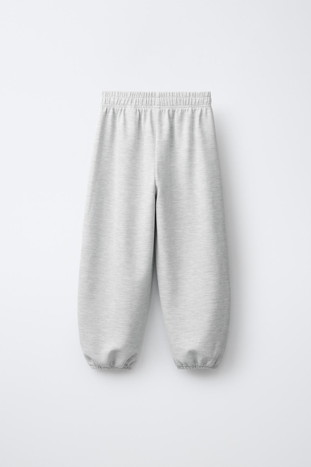 PANTAL?N JOGGER WAFFLE GYM / Gris vigor? - Zara фото 2