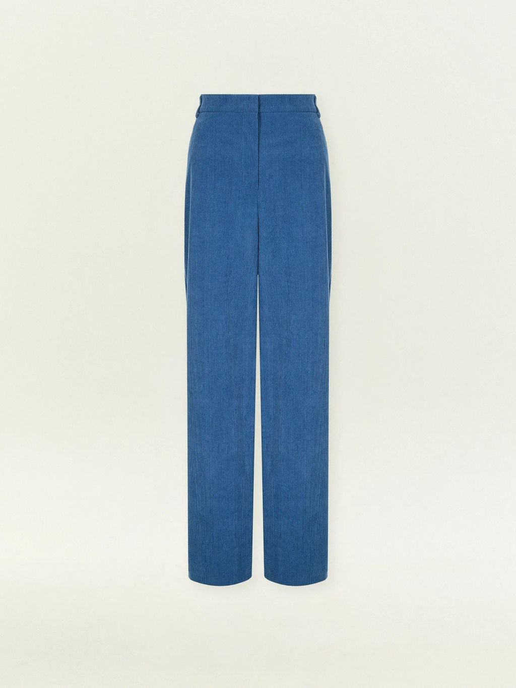 Вельветовые брюки прямого кроя на резинке, D461/brass - Emka фото 5