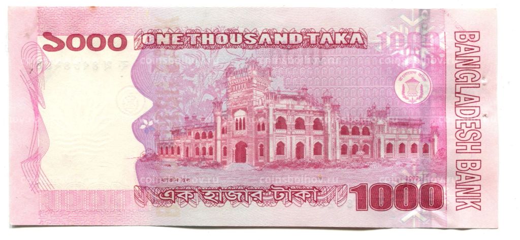 Банкнота 1000 така 2009 года Бангладеш