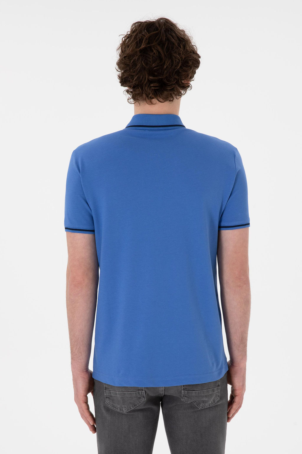 Erkek Polo Yaka _ndigo Basic Ti__rt Sepette S_rpriz _ndirim - U.s. polo assn фото 6