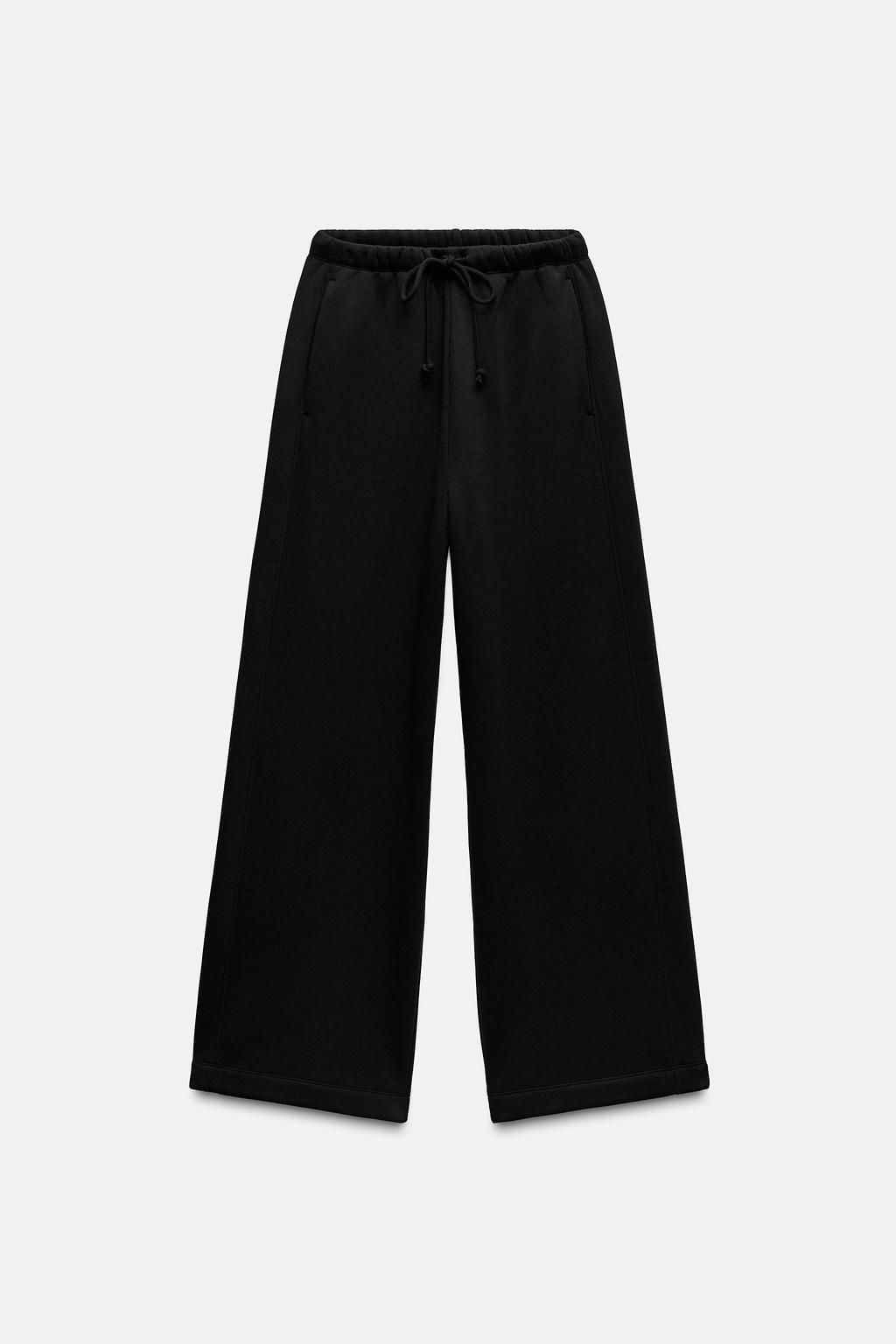 STRAIGHT-LEG PLUSH TROUSERS - Zara фото 25