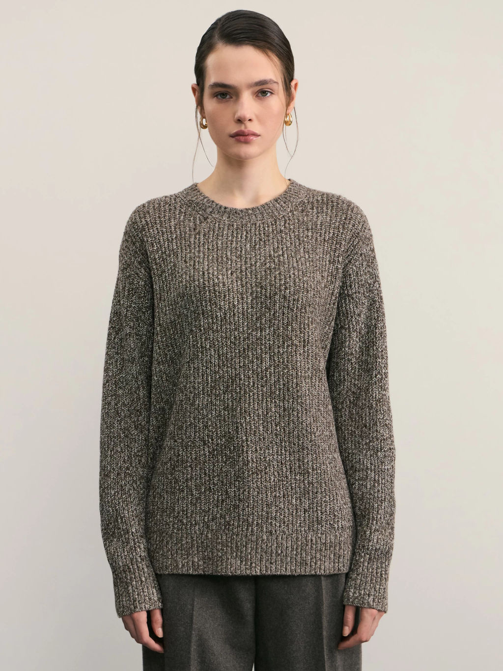 Джемпер с круглой горловиной / Zarina  фото 3