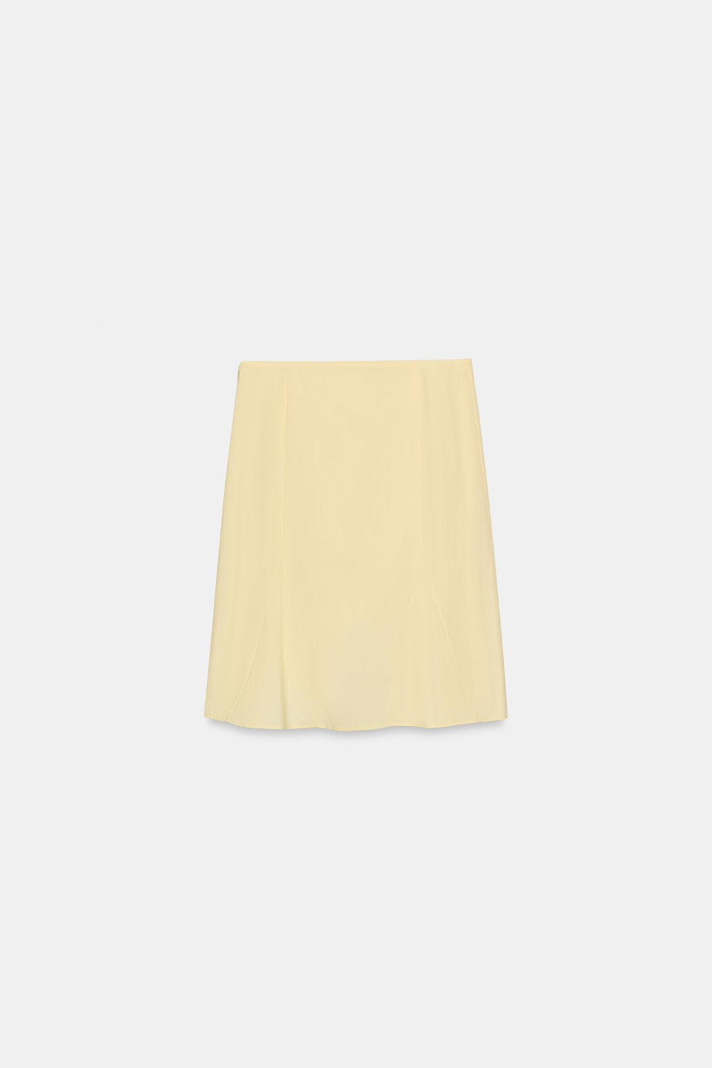 FALDA VOLANTES RELIEVE / Amarillo claro - Zara фото 5