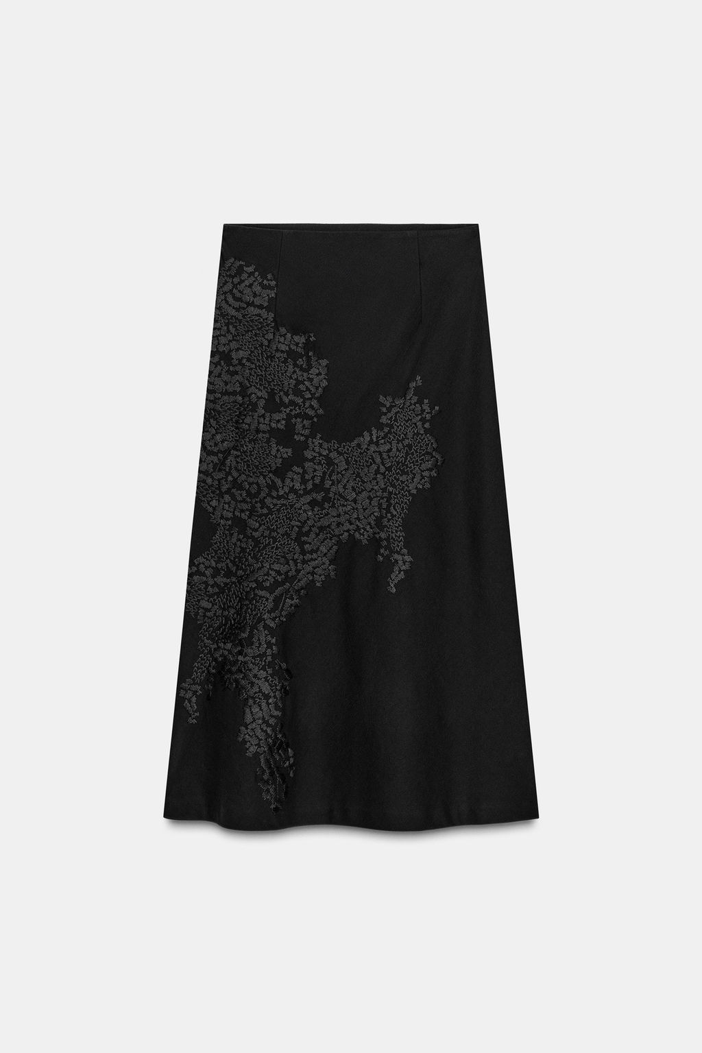 EMBROIDERED LONG SKIRT ZW COLLECTION - Zara фото 6