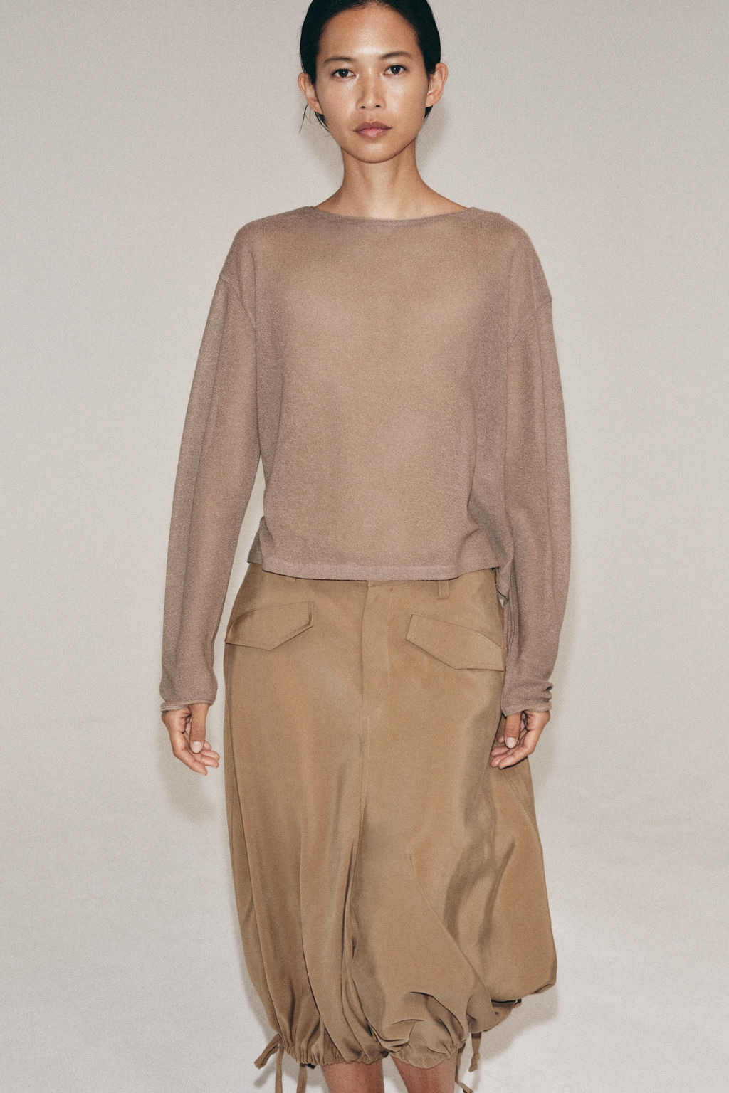 JERSEY R?STICO CALADO / Arena - Zara фото 2