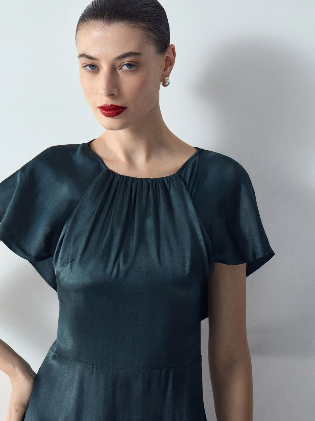 ЕМКА / Женственное платье из 100% вискозы - Emka фото 4