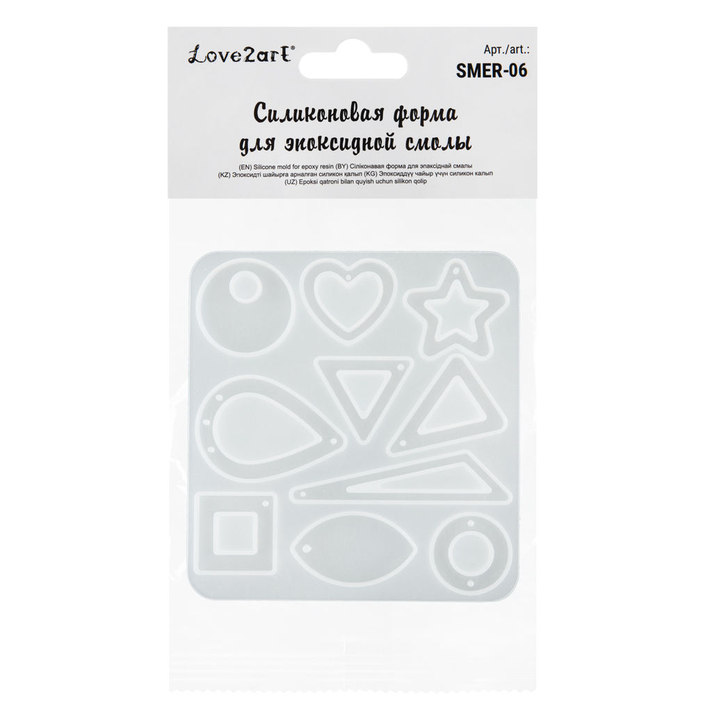 Love2art Силиконовая форма для эпоксидной смолы SMER-06 01  фото 5