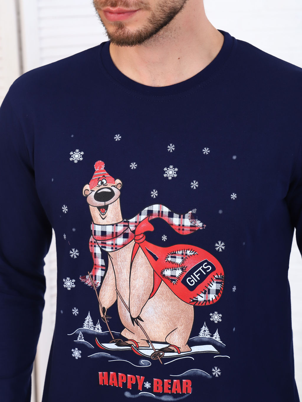 Костюм мужской 9-195 (темно-синий) Лыжник