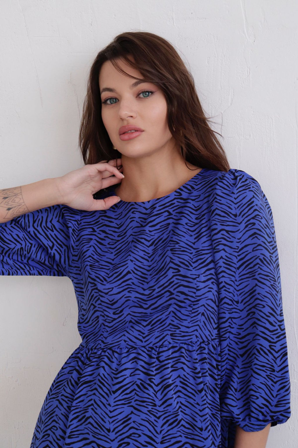 Платье с присборенной юбкой - Martichelli фото 54