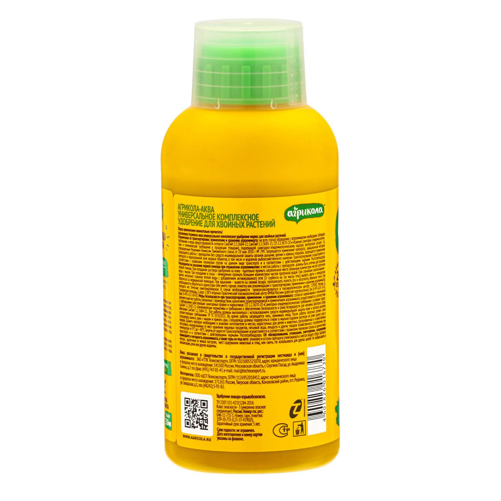 Компл.орг.-мин.удобр. "Агрикола Аква" (для хвойных растений, концентрат) 250мл
