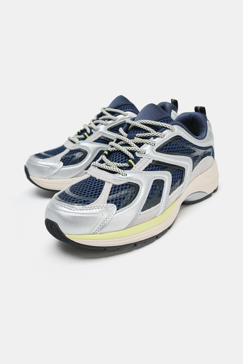 ZAPATILLA DEPORTIVA TIRADOR / Plata - Zara фото 2