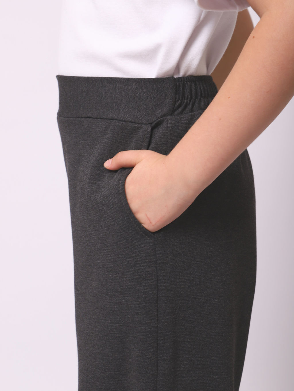 Брюки палаццо Любовь графит - Ладошки фото 4