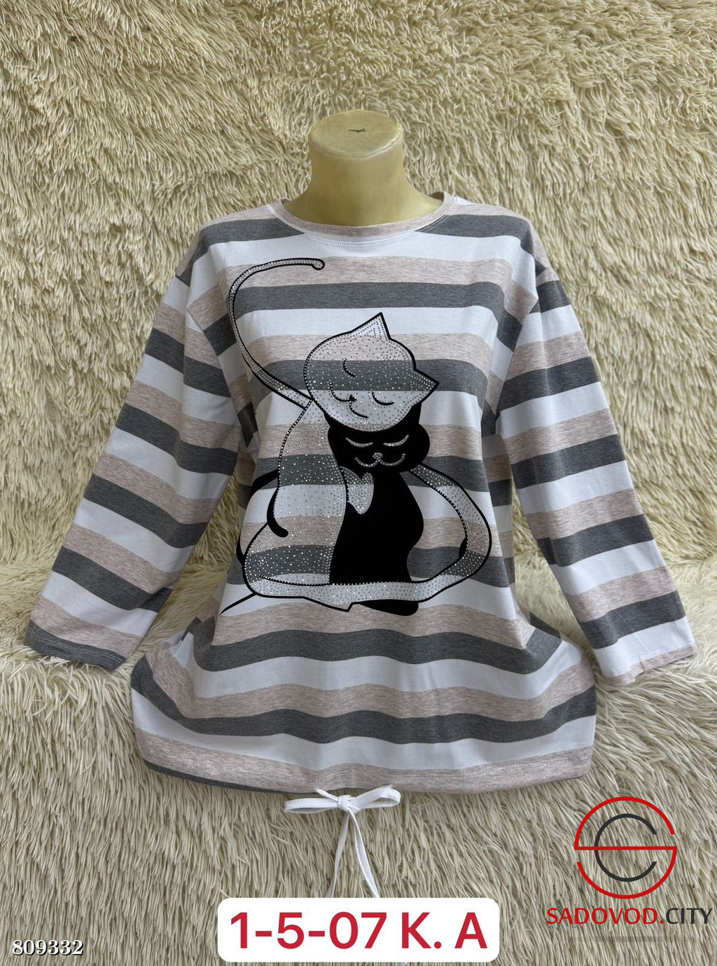 Кофта женская с рисунком - Bruno фото 3