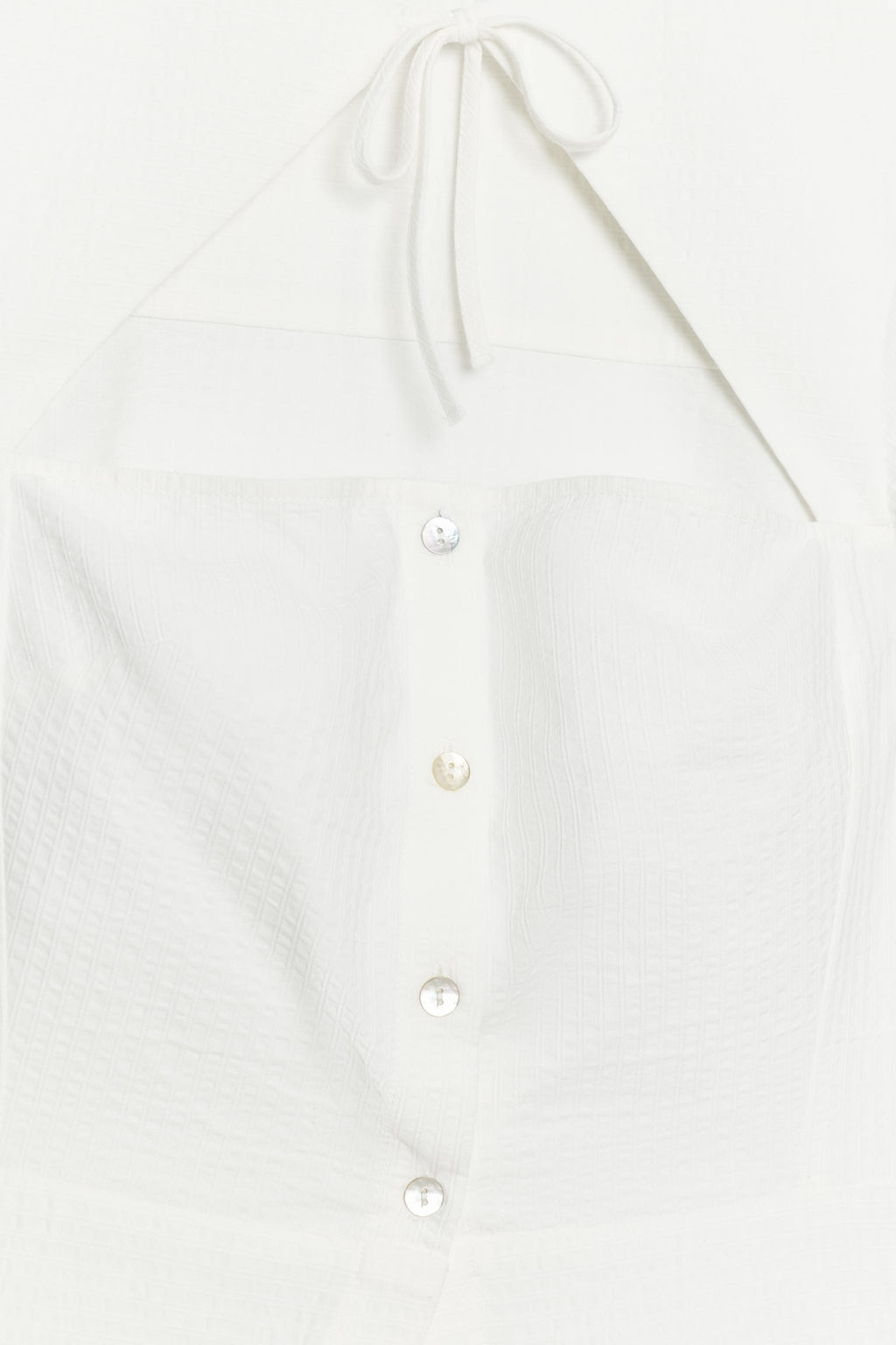 TOP CUT OUT LAZO / Blanco - Zara фото 9