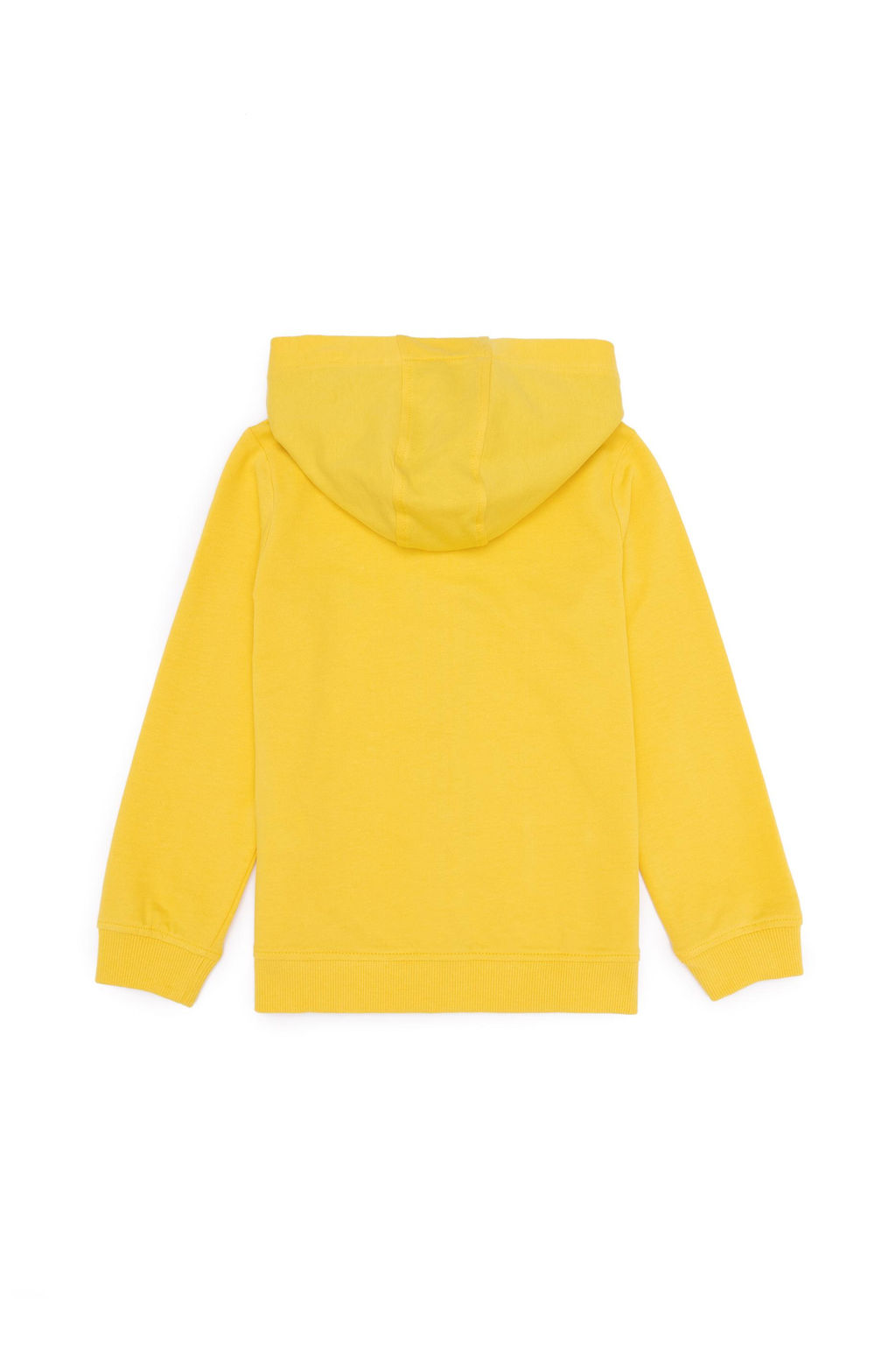 Желтая базовая толстовка для мальчика - U.s. polo assn фото 3