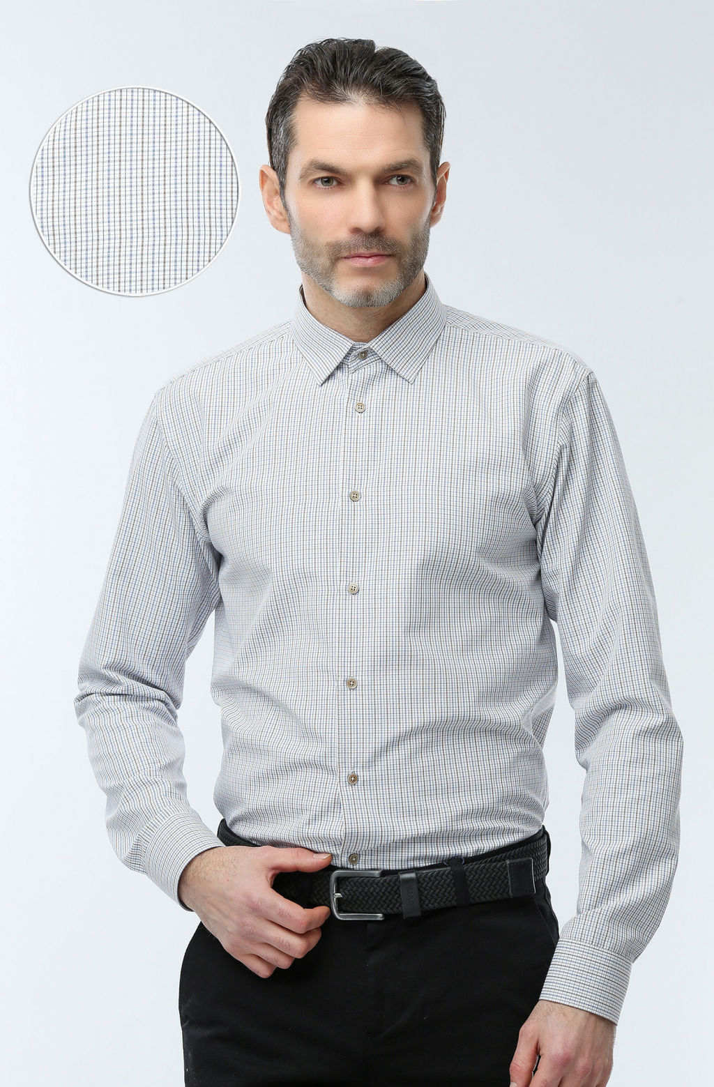 Рубашка 24-56-НТ-02 - Nicolo angi фото 2