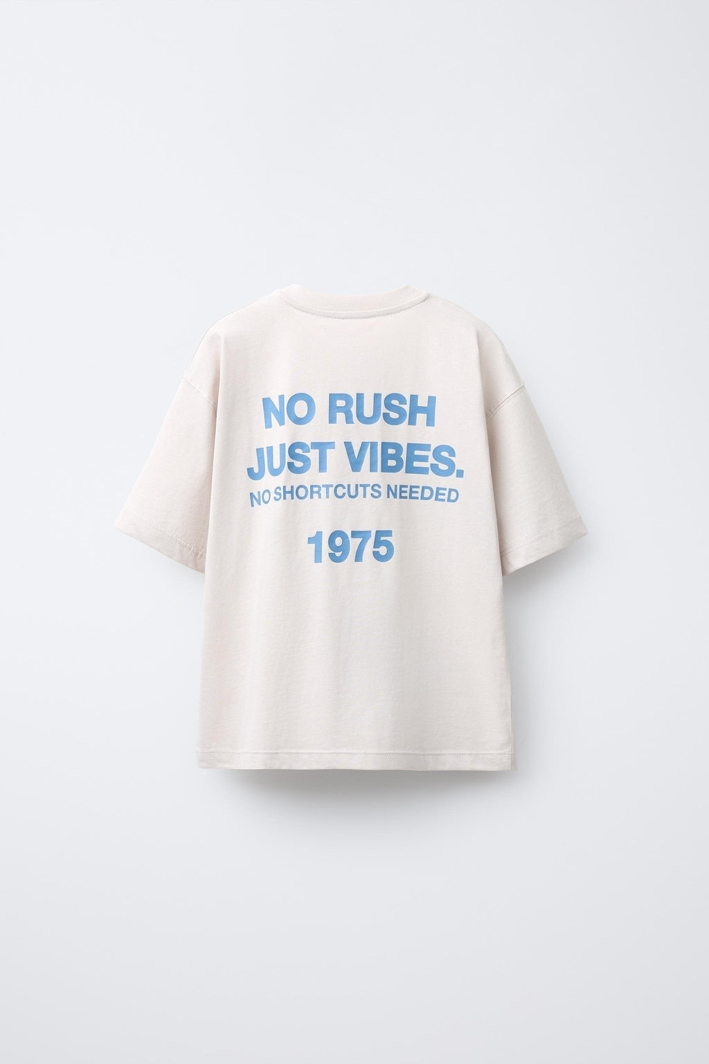 2-PACK OF T-SHIRTS WITH SLOGAN PRINT - Zara фото 3