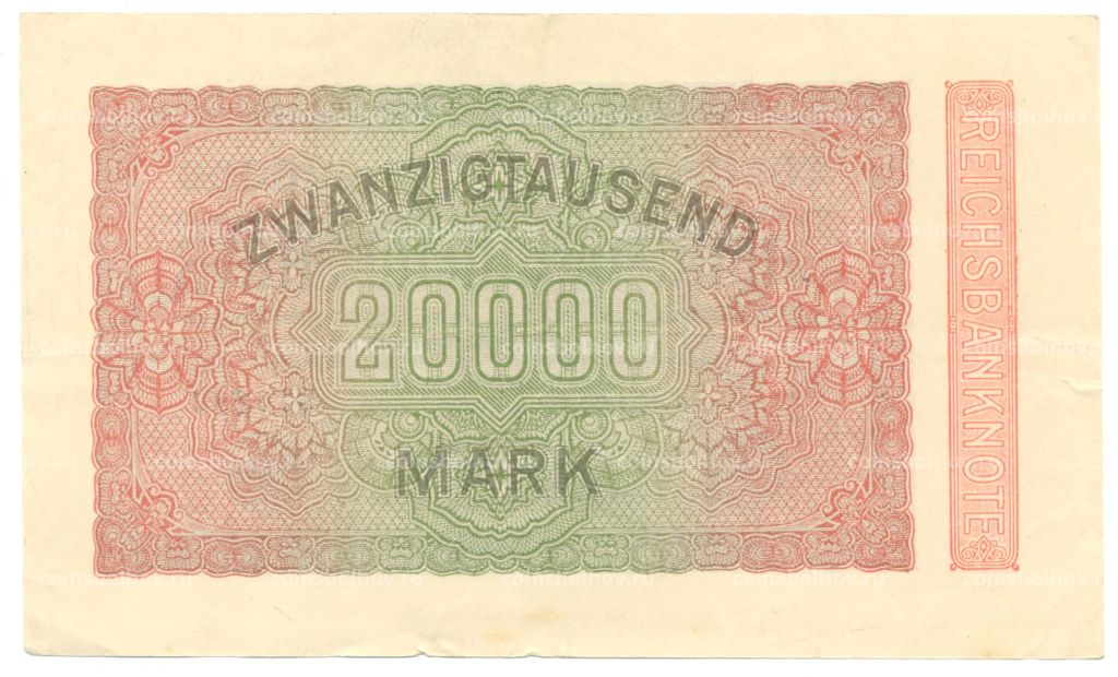 20000 марок 1923 года Германия