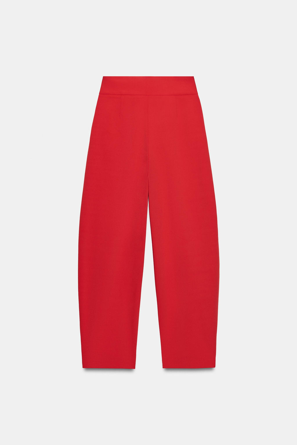 PANTAL?N BALLOON PLIEGUES / Rojo - Zara фото 7