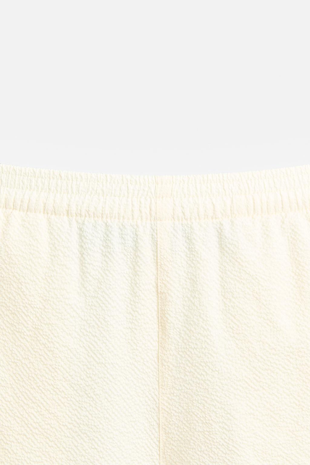 SHORT SEERSUCKER SWIMMING TRUNKS - Zara фото 3
