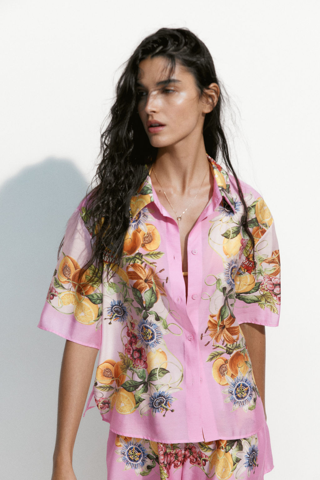 Camisa oversize estampada - H&m фото 7