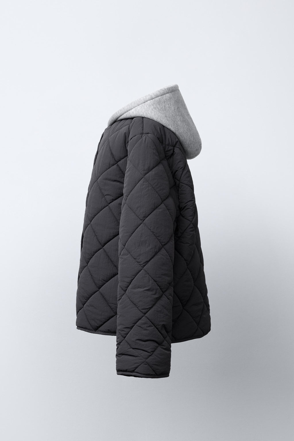 PADDED JACKET HOODIE HOOD - Zara фото 3