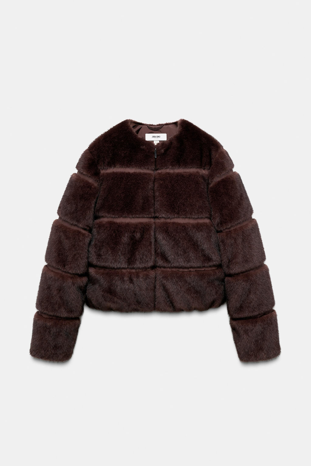 SHORT FAUX FUR COAT HEIQ XREFLEX SKI COLLECTION