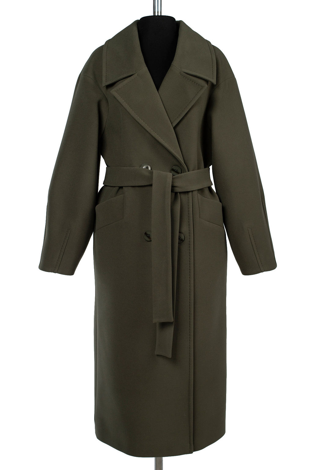 01-11895 Пальто женское демисезонное (пояс) - El podio фото 2