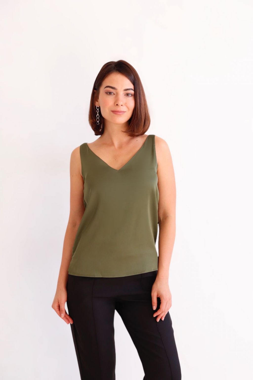 Martichelli Топ хаки  фото 3