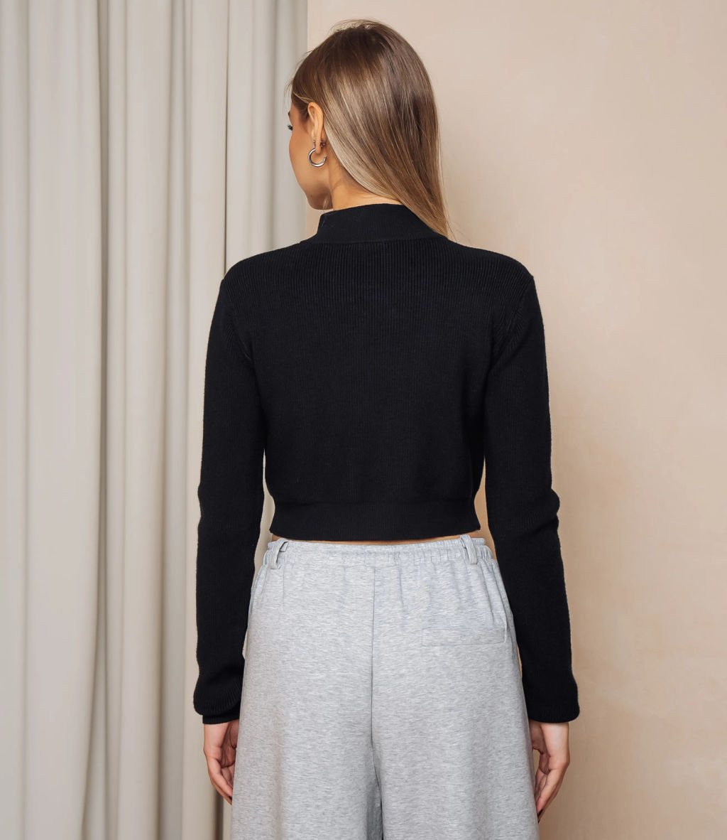 Джемпер #КТ121 (8), чёрный - Dommod фото 3