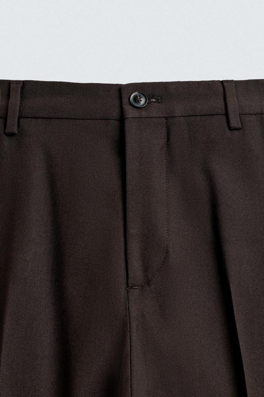 WOOL SUIT TROUSERS - Zara фото 8